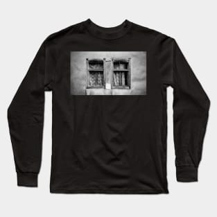 Windows in Cigoc in Central Croatia Long Sleeve T-Shirt